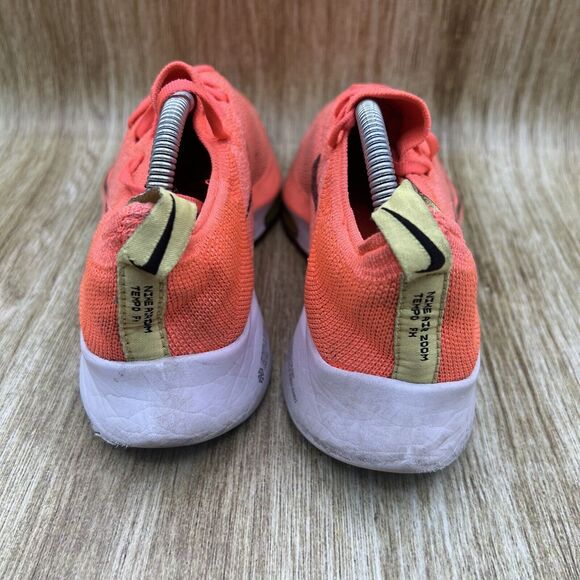 Youth Size 5 Women's 6.5 - Nike Air Zoom Tempo FK Bright Mango Running Shoes‎ - Picture 4 of 9